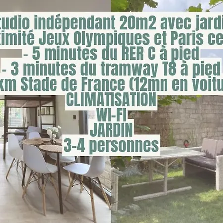 Apartment Independant, Neuf, Jardin Calme Et Paisible